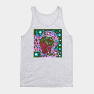 the dead and the butterfly, ecopop mandala Tank Top